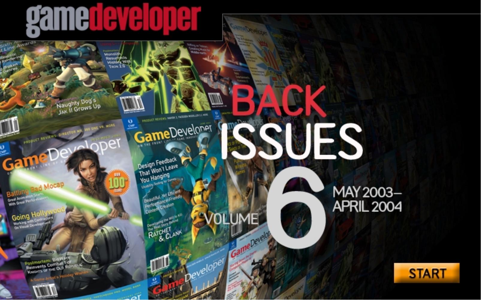 Game Developer Back Issues, Vol. 6: Main Menu by Unknown