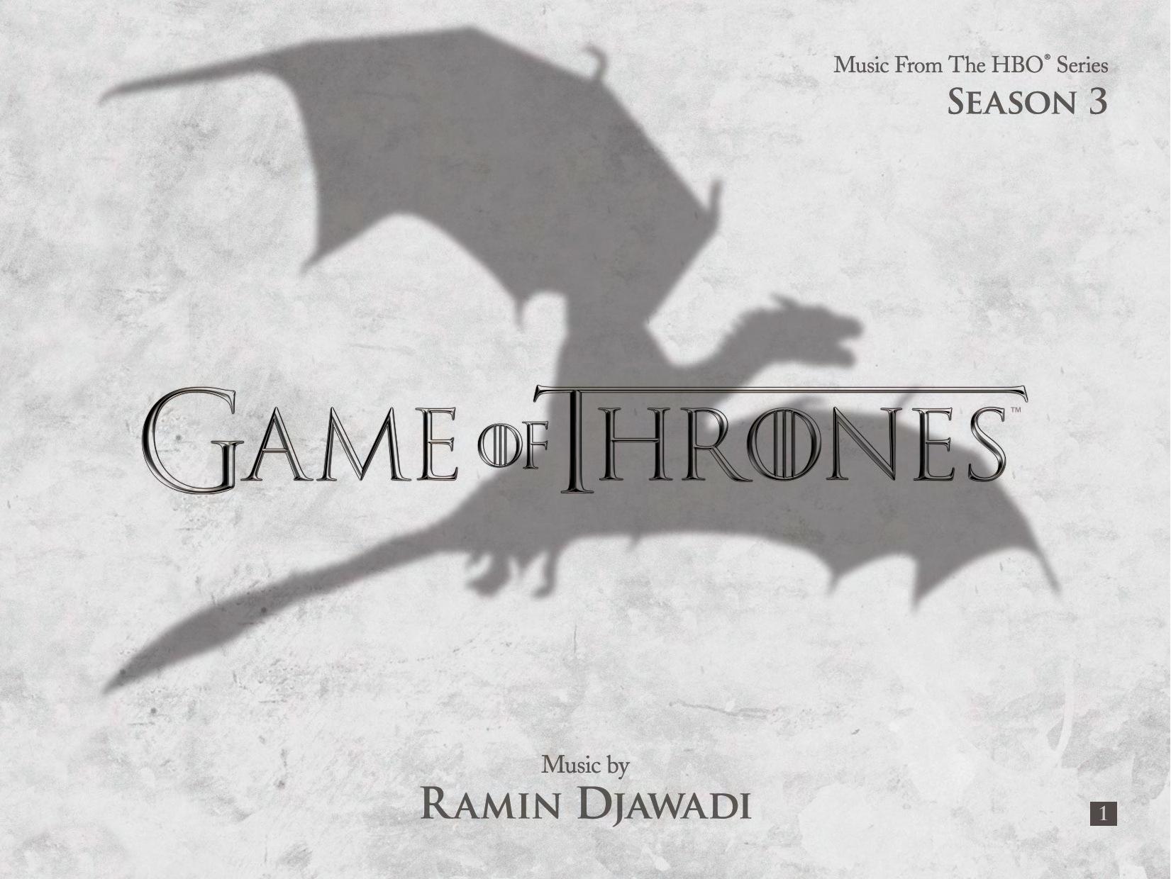 Game Of Thrones (Music from the HBO Series) Season 3 by Game of Thrones 3