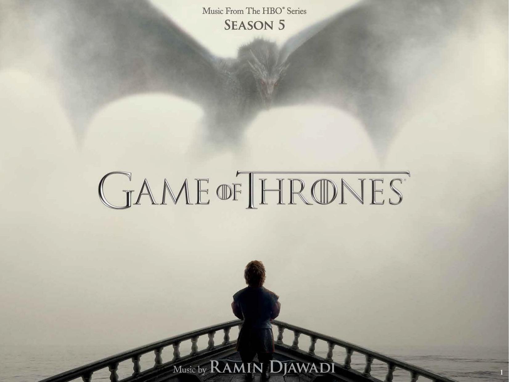 Game Of Thrones (Music from the HBO® Series) Season 5 by Game Of Thrones (M