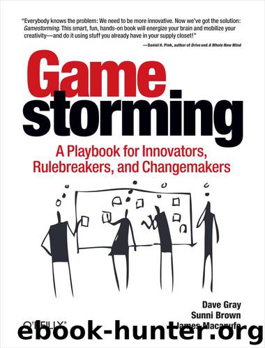 Gamestorming by Dave Gray & Sunni Brown & James Macanufo