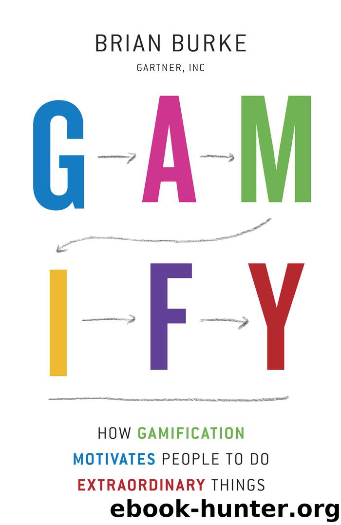Gamify : How Gamification Motivates People to Do Extraordinary Things by Burke Brian