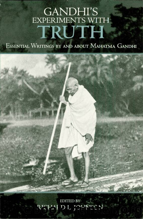 Gandhi's Experiments with Truth by Unknown
