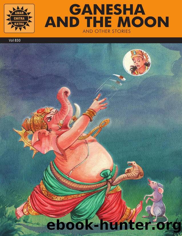 Ganesh And The moon by PRABHA NAIR