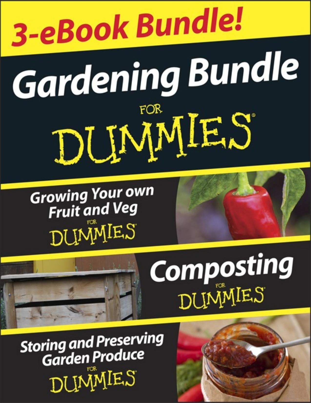 Gardening For Dummies Three e-book Bundle by Geoff Stebbings