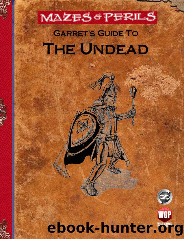 Garret's Guide to the Undead by Unknown