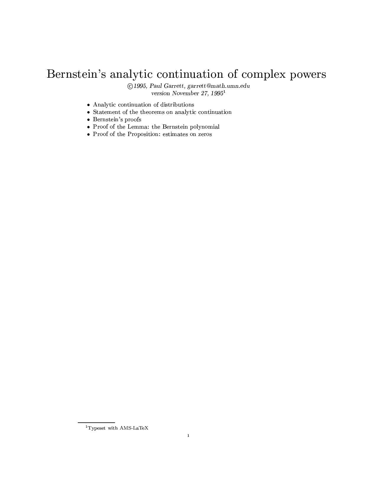 Garrett P. Bernstein[ap]s analytic continuation of complex powers (1995)(en)(9s) by Unknown