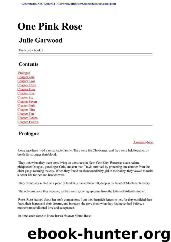 Garwood, Julie - Rose 2 by One Pink Rose