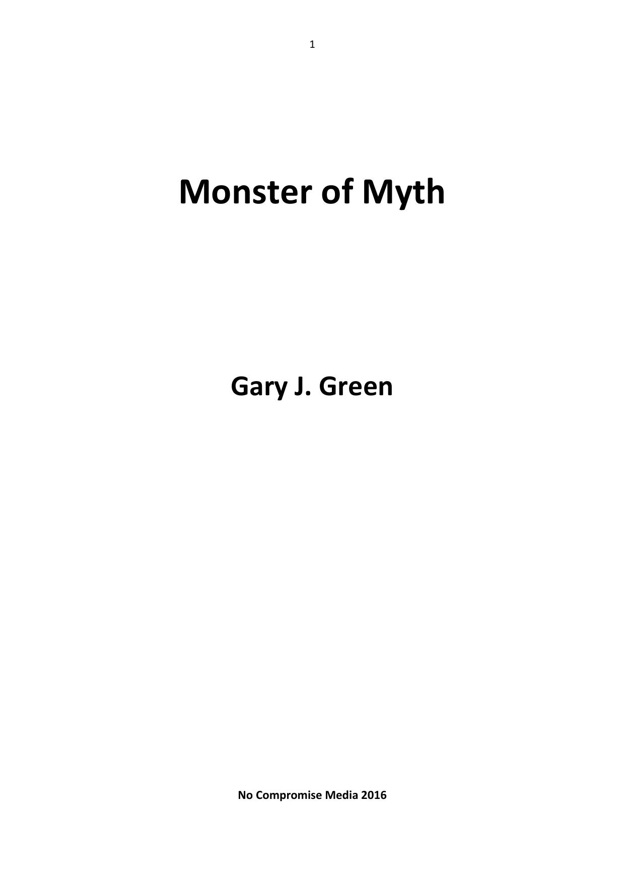Gary J Green by Monsters of Myth (pdf)