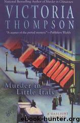 Gaslight Mystery 08 - Murder in Little Italy by Victoria Thompson