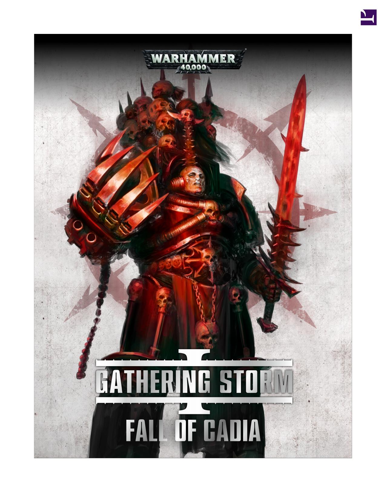 Gathering Storm - Fall of Cadia by Games Workshop Ltd