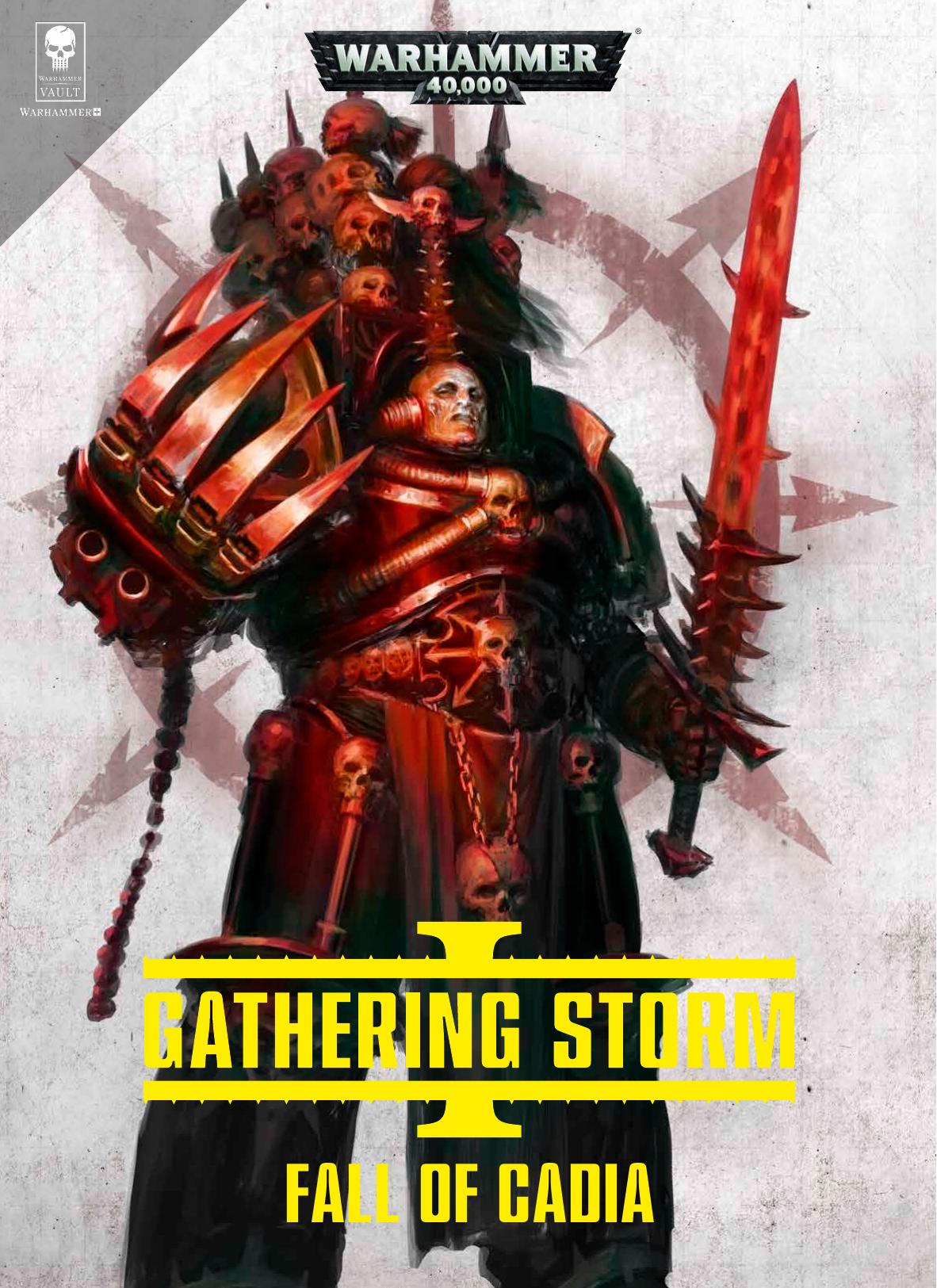 Gathering Storm I by Fall of Cadia (The Lore) (Retail)