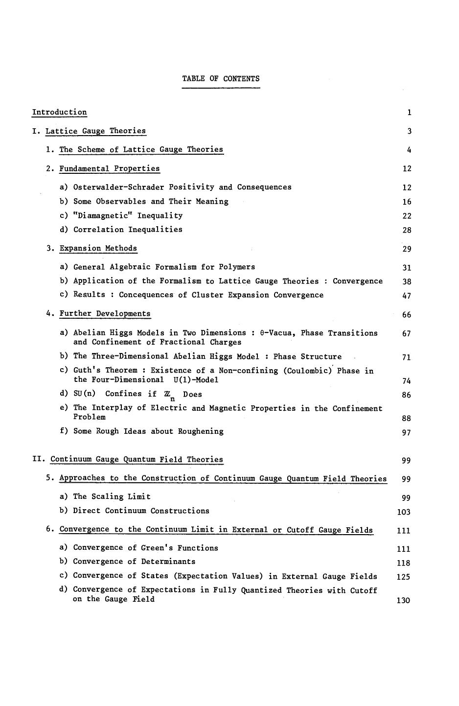 Gauge Theories as a Problem of Constructive Quantum Field Theory and Statistical Mechanics by Erhard Seiler (auth.)