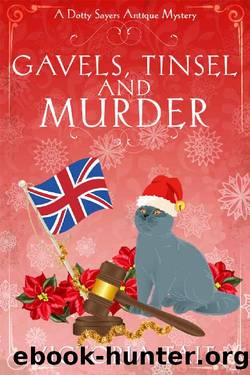 Gavels, Tinsel and Murder: A British Cozy Mystery with a Female Amateur Sleuth (A Dotty Sayers Antique Mystery Book 4) by Victoria Tait
