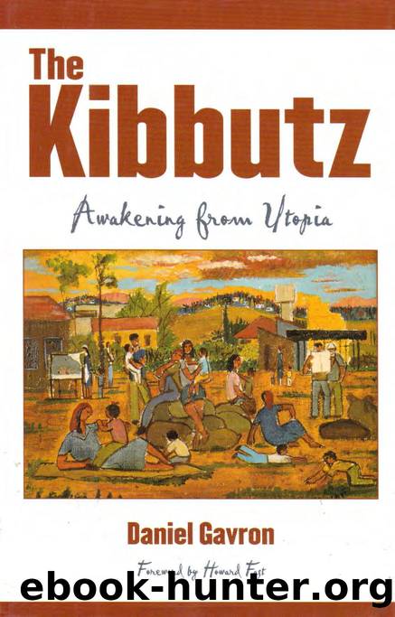 Gavron, Daniel - The Kibbutz  Awakening from Utopia by Rowman Littlefield Publishers (2000)