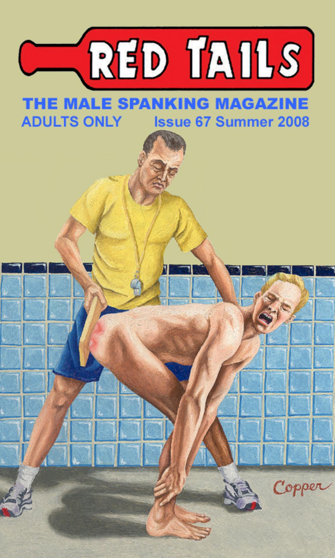 Gay Spanking Magazine Red Tails 67 full by Unknown