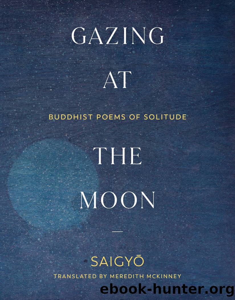 Gazing at the Moon by Saigyo