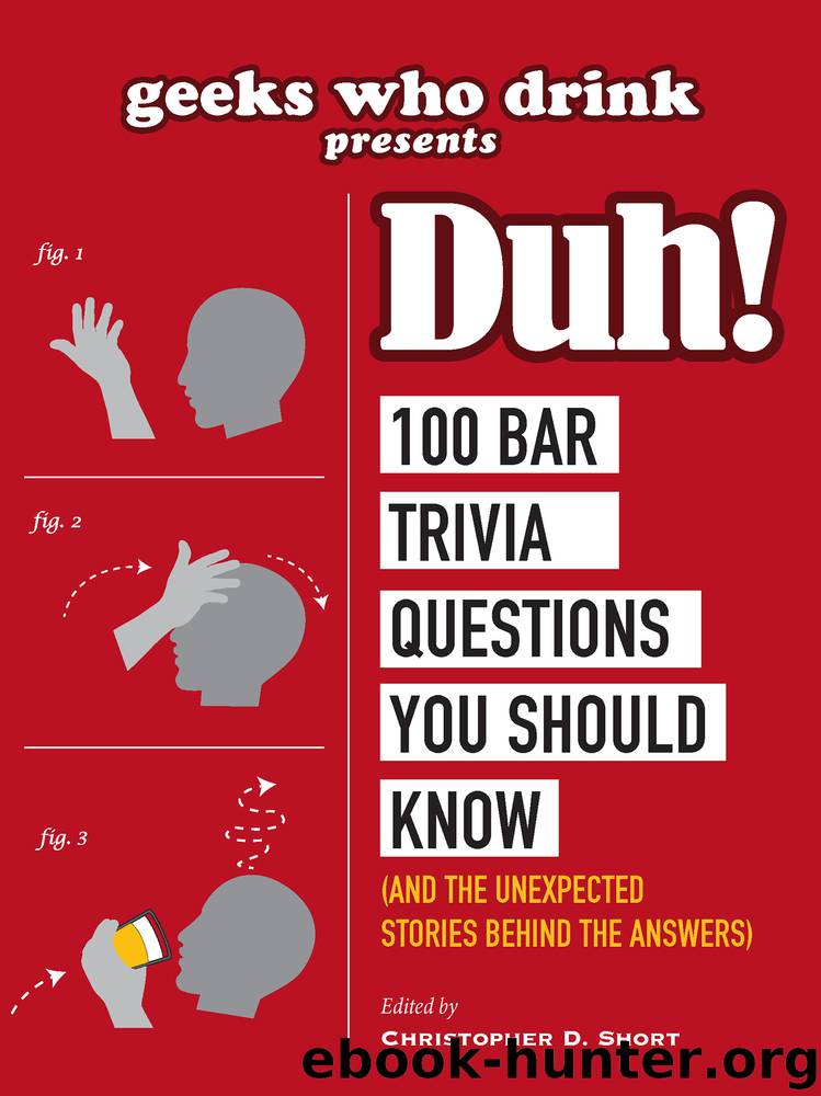 Geeks Who Drink Presents by Christopher D. Short