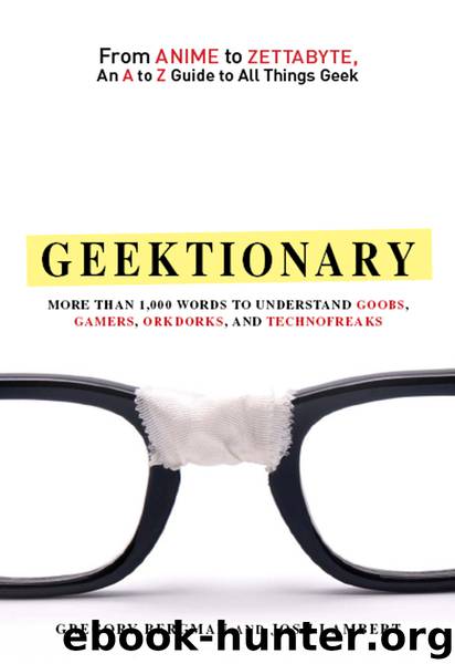 Geektionary by Gregory Bergman