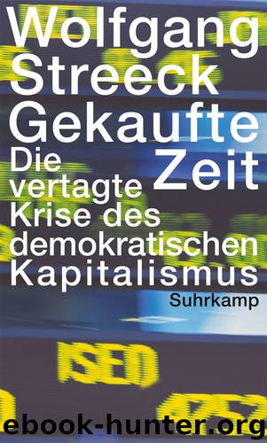 Gekaufte Zeit by Streeck Wolfgang