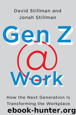 Gen Z Work by David Stillman