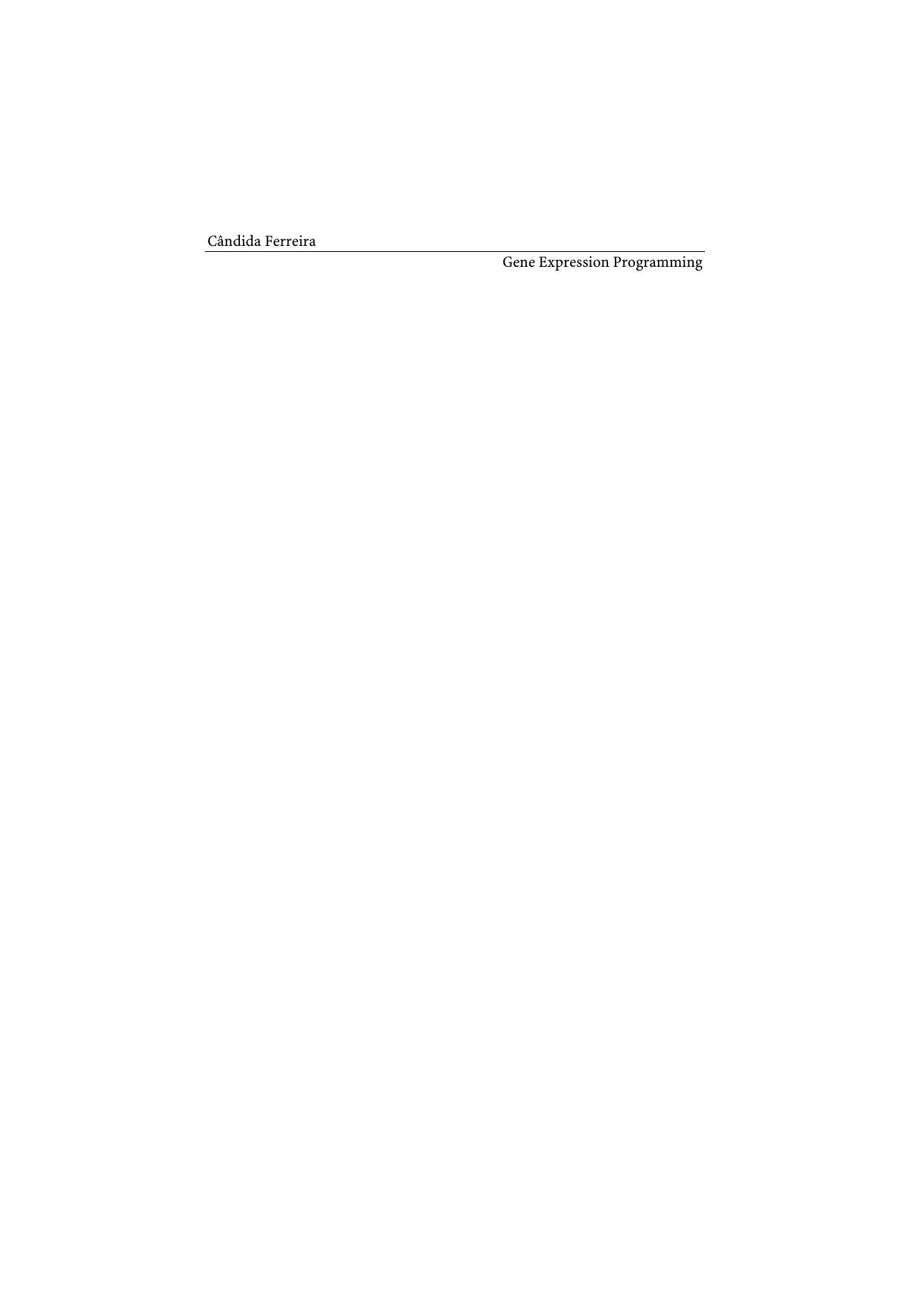 Gene Expression Programming: Mathematical Modeling by an Artificial Intelligence by Cândida Ferreira Dr. (auth.)