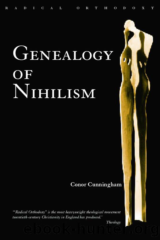 Genealogy of Nihilism by Cunningham Conor