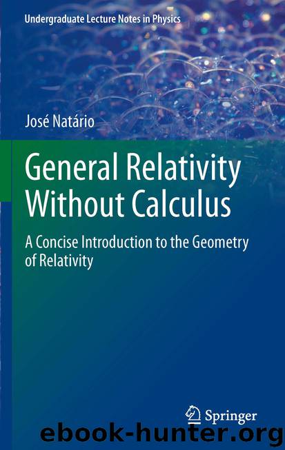 General Relativity Without Calculus by José Natário
