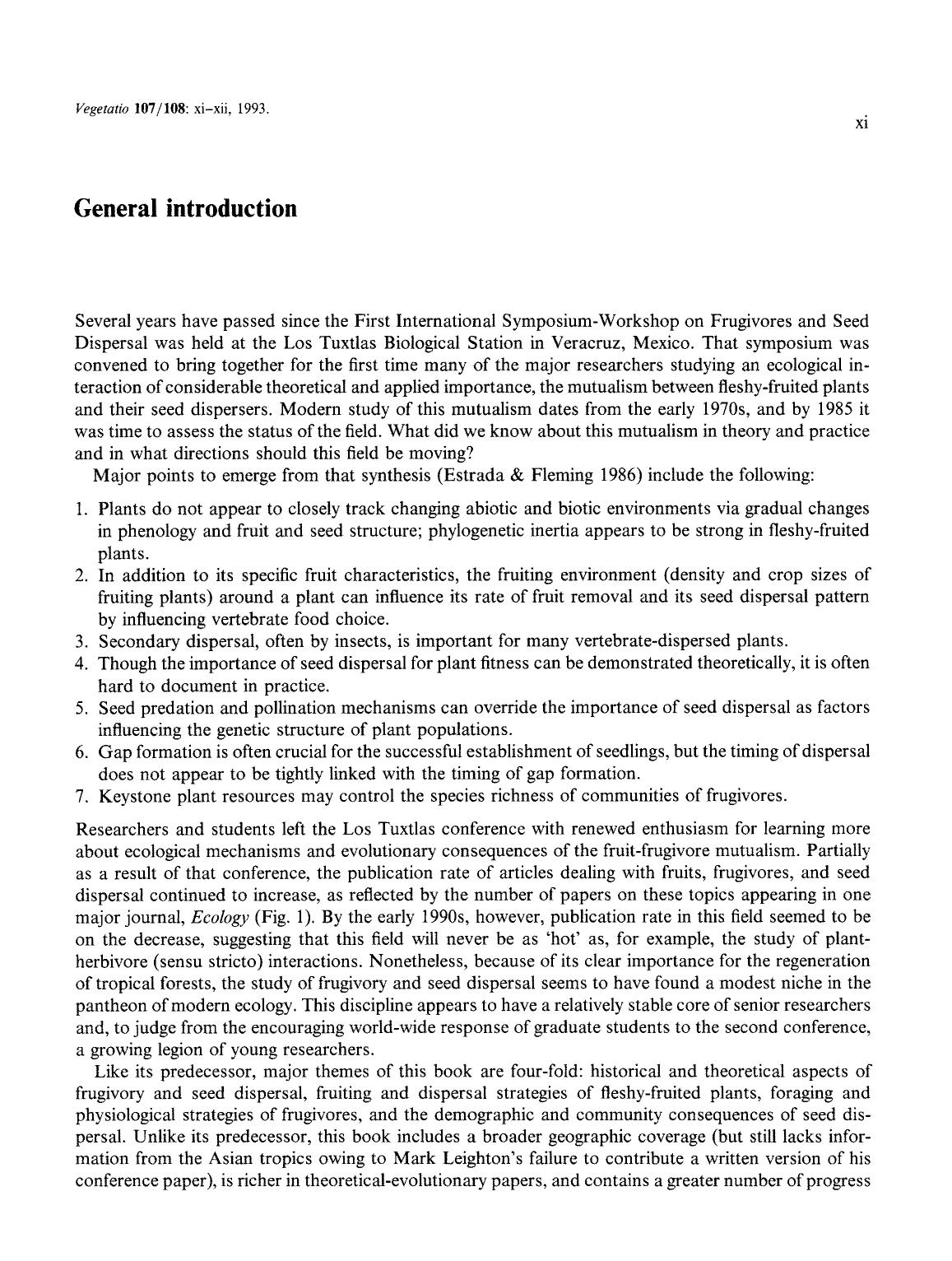 General introduction by Unknown