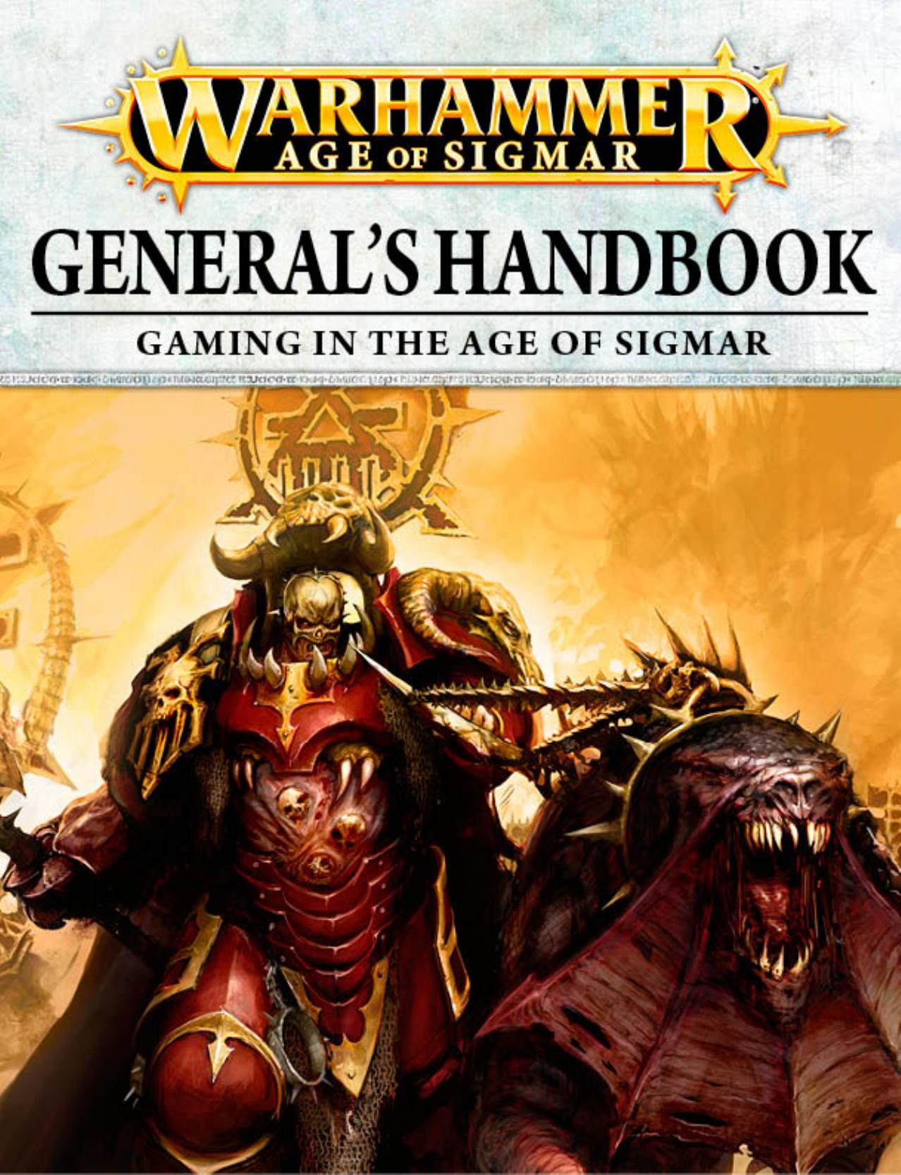 General's Handbook - Gaming in the Age of Sigmar by Games Workshop Ltd