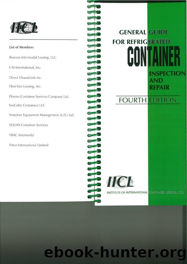 General-Guide-for-Refrigerated container Inspection-Repair 4th Ed by Unknown