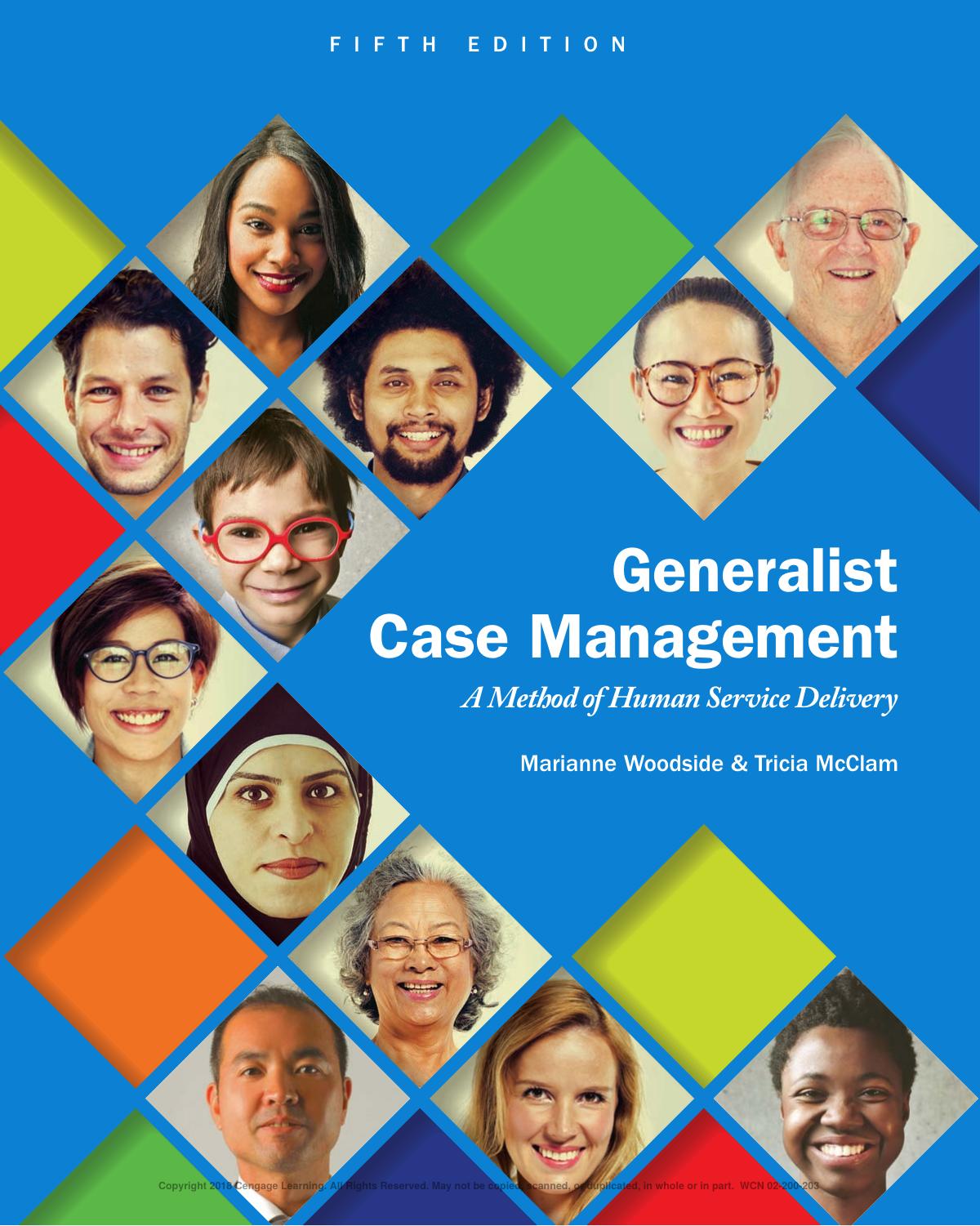Generalist Case Management: A Method of Human Service Delivery by Marianne Woodside & Tricia McClam