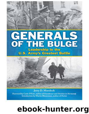 Generals of the Bulge by Jerry D. Morelock