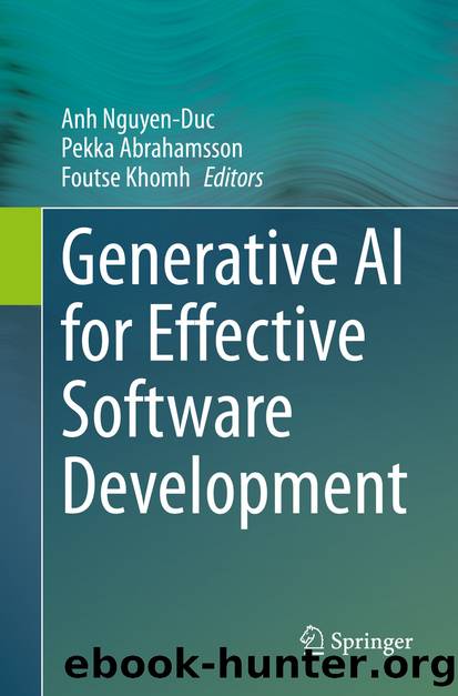 Generative AI for Effective Software Development by 2024