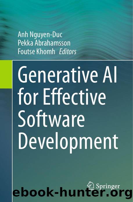 Generative AI for Effective Software Development by Unknown