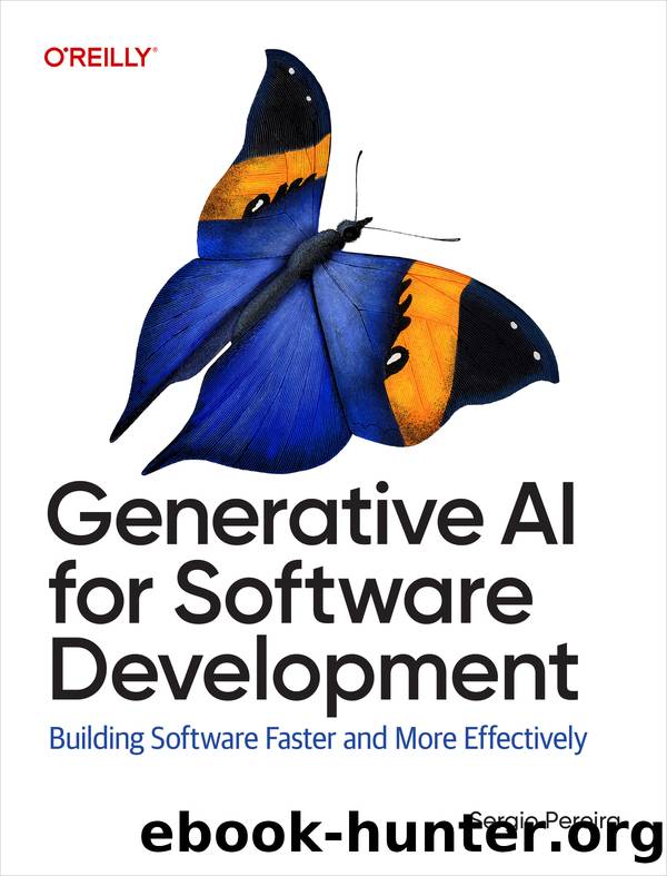Generative AI for Software Development (for Raymond Rhine) by Sergio Pereira