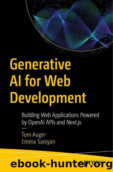Generative AI for Web Development by Unknown