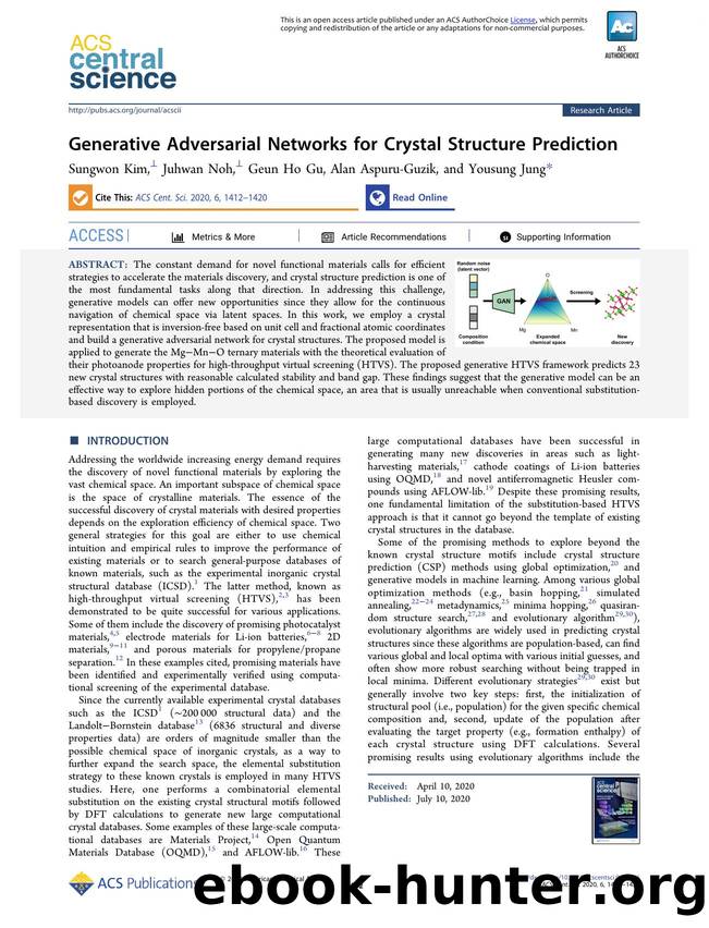 Generative Adversarial Networks for Crystal Structure Prediction by unknow