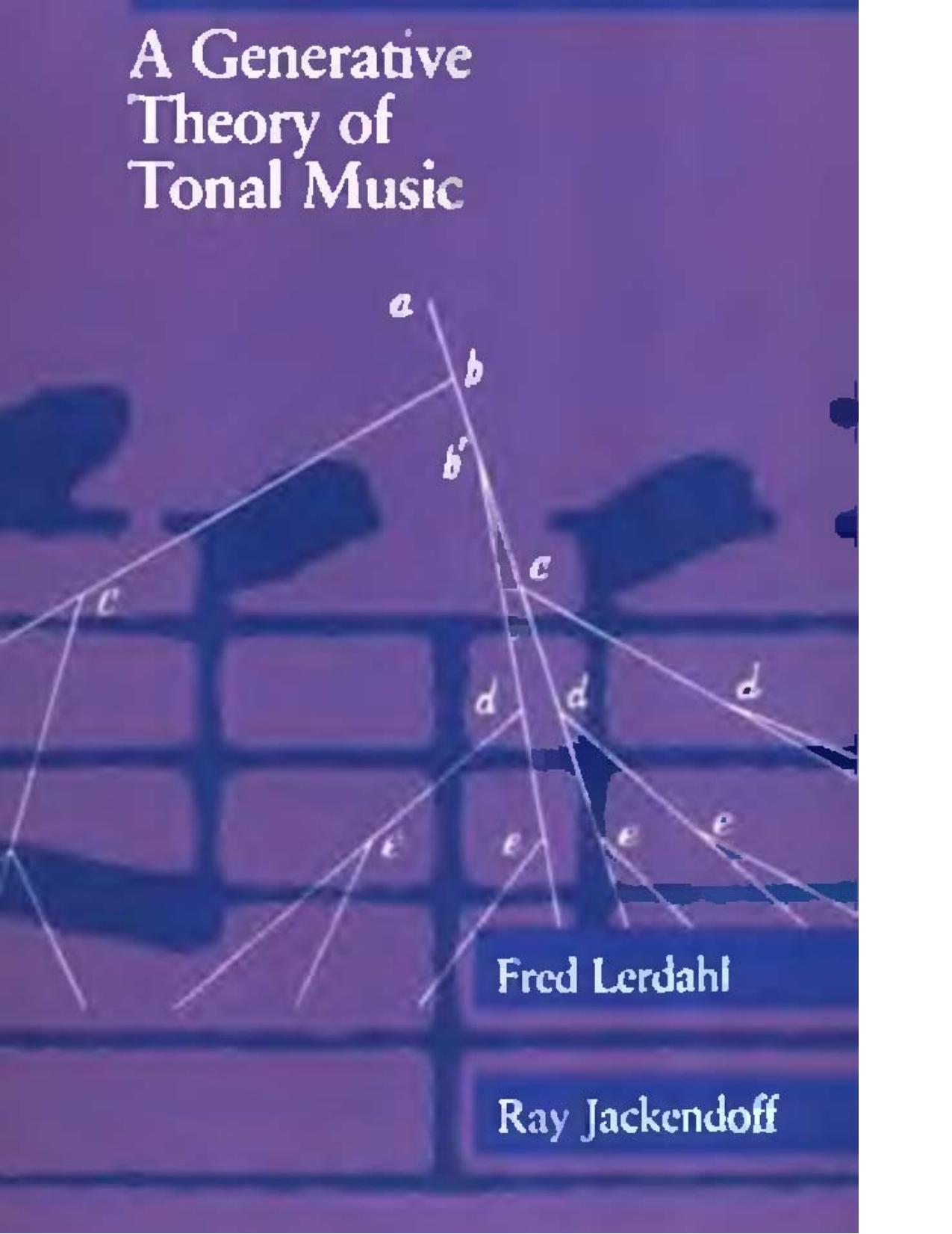 Generative Theory of Tonal Music - F. Lersahl, R. Jackendoff (MIT) WW.djvu by John