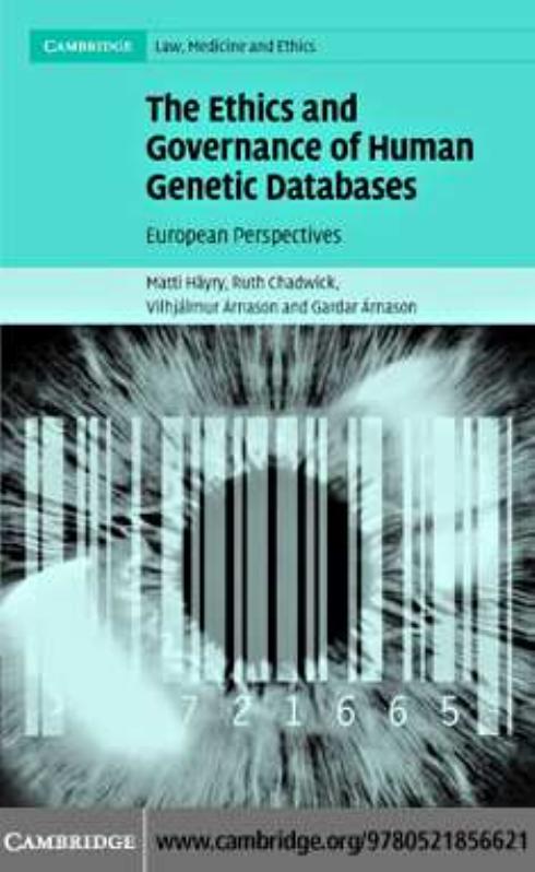 Genes and Insurance: Ethical, Legal and Economic Issues by Marcus Radetzki Marian Radetzki Niklas Juth