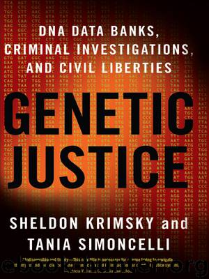 Genetic Justice by Sheldon Krimsky