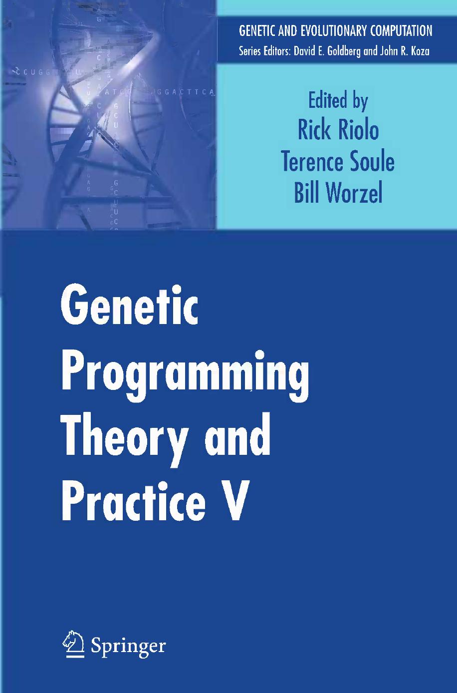 Genetic Programming Theory and Practice V by Unknow