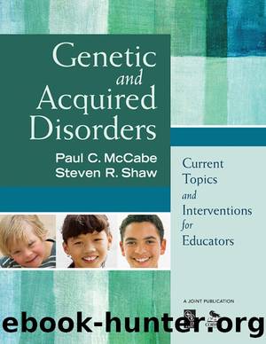 Genetic and Acquired Disorders by McCabe Paul C.;Shaw Steven R.;