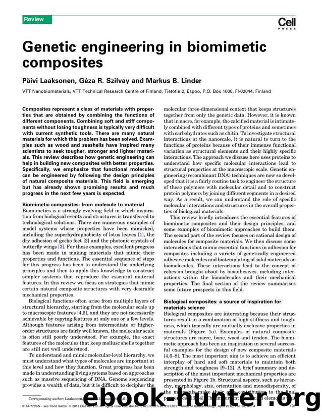 Genetic engineering in biomimetic composites by Päivi Laaksonen