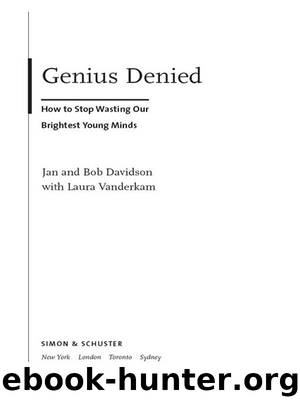 Genius Denied by Jan