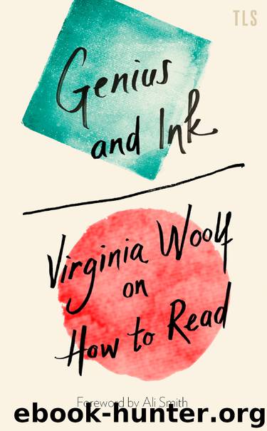 Genius and Ink by Virginia Woolf
