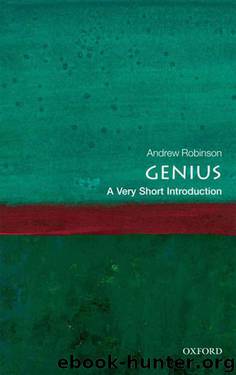 Genius: A Very Short Introduction (Very Short Introductions) by Robinson Andrew