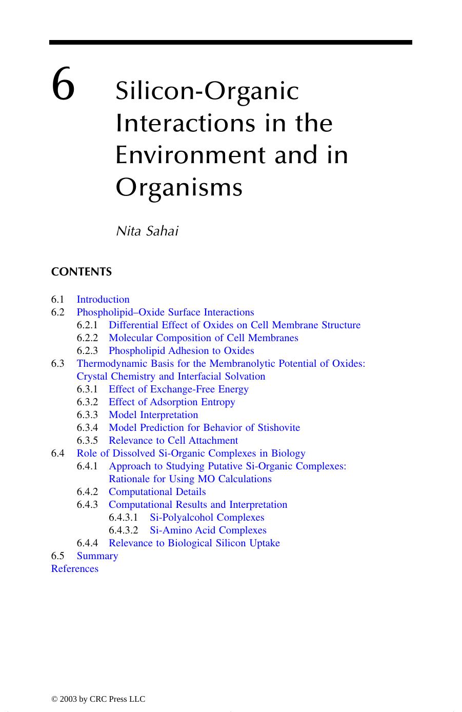 Geochemical and Hydrological Reactivity of Heavy Metals in Soils by Nita Sahai