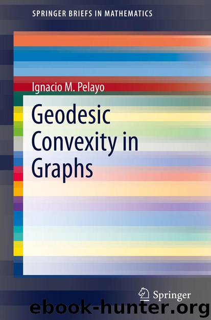 Geodesic Convexity in Graphs by Ignacio M. Pelayo