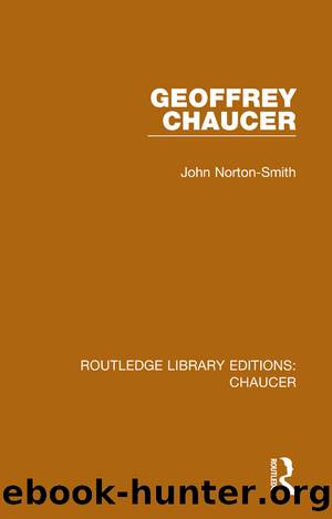 Geoffrey Chaucer by John Norton-Smith;