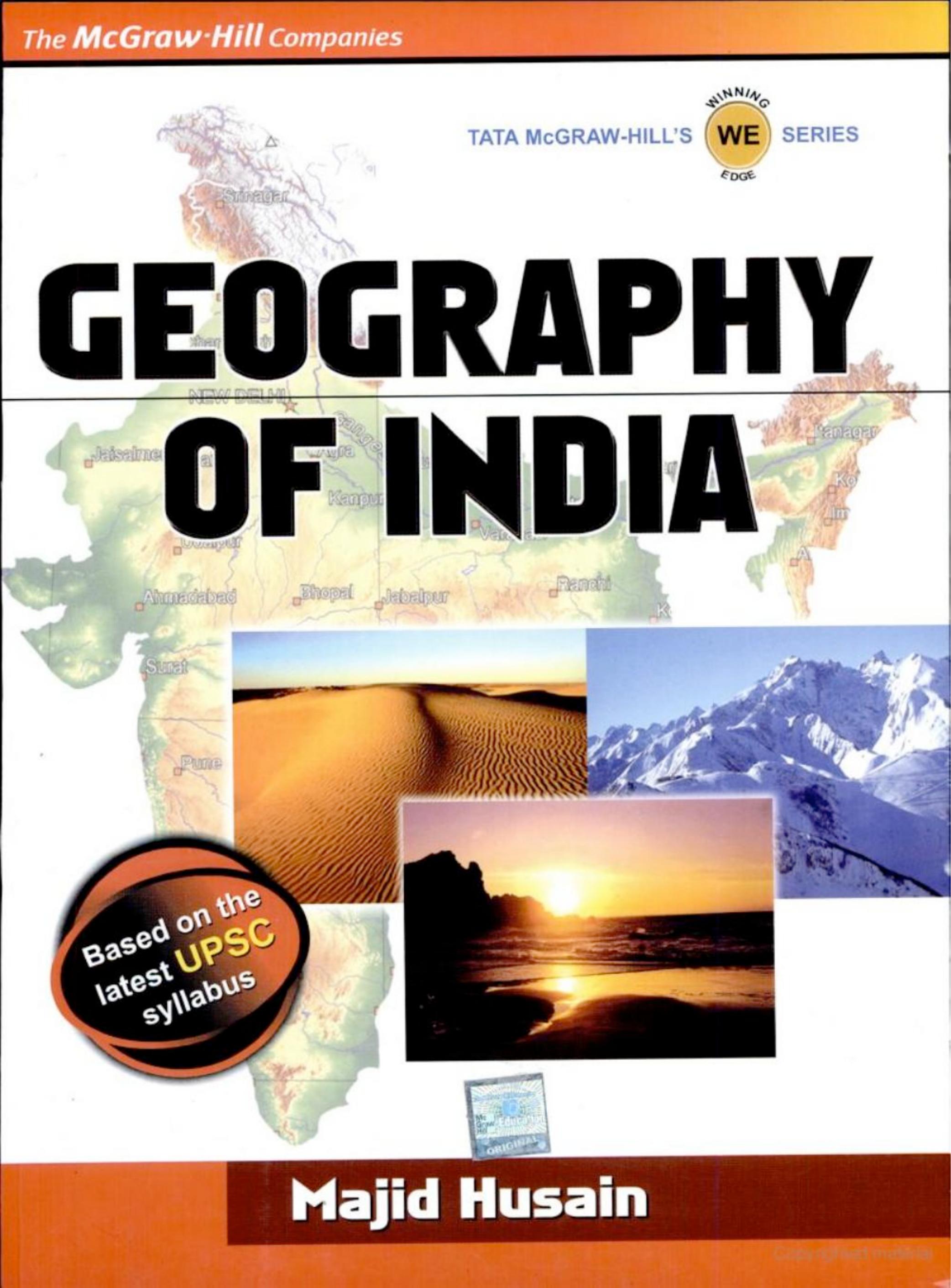 Geography of india - 9th Edition - UPSC by Majid Husain